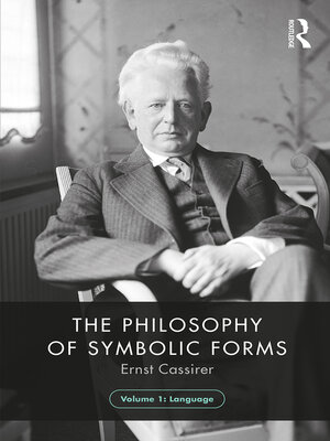 cover image of The Philosophy of Symbolic Forms, Volume 1